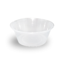 10oz/300ml (119Dx47) Clear Round Plastic Container