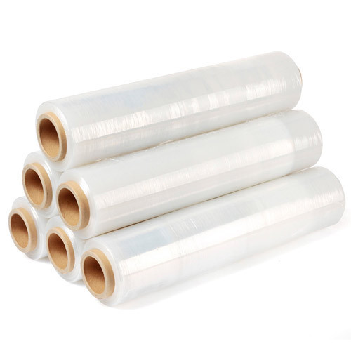 Clear Hand Stretch Film Pallet Wrap 500mm x 300m x 15um, Ctn of 6