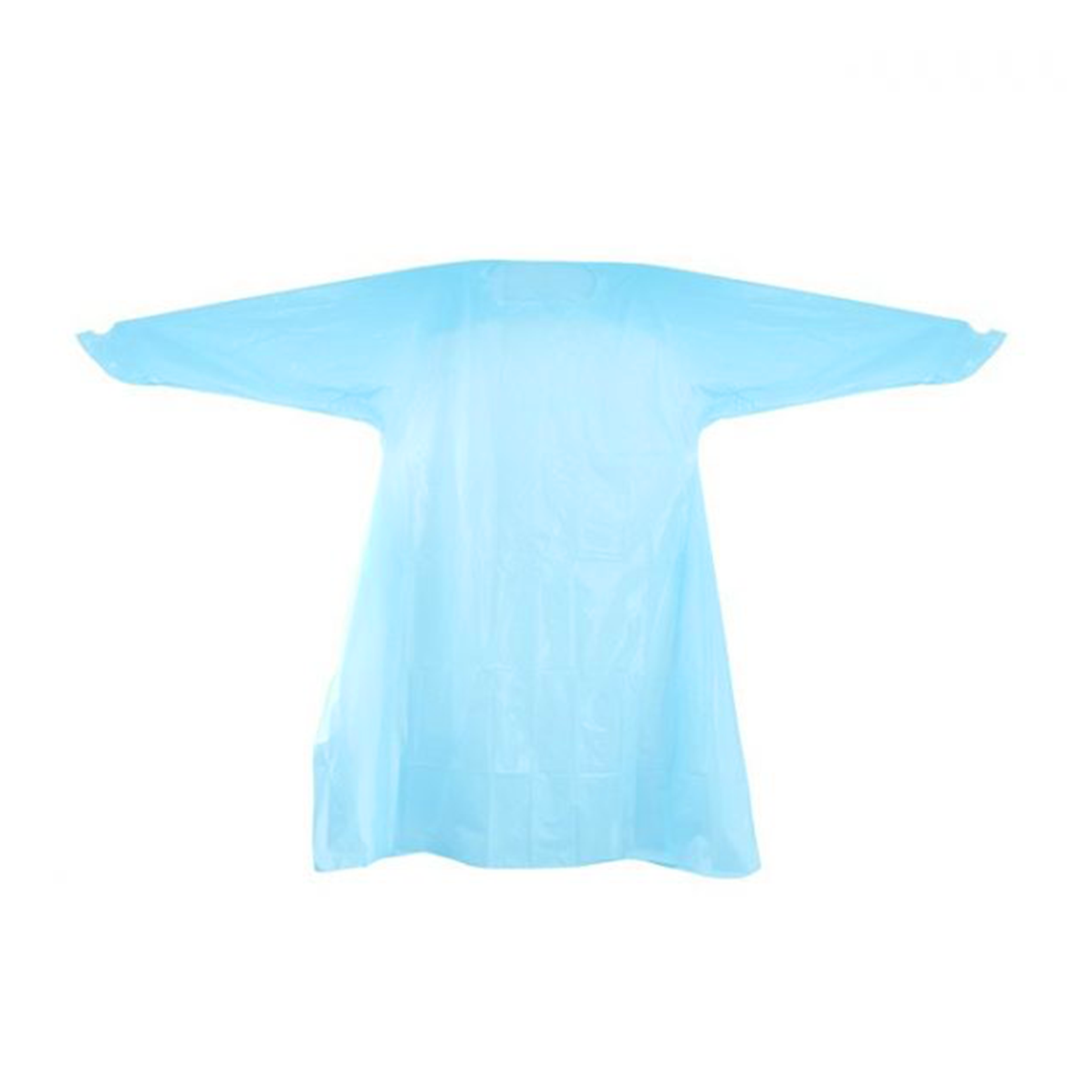 Disposable CPE Isolation gown, 20gsm, Blue, Ctn of 200