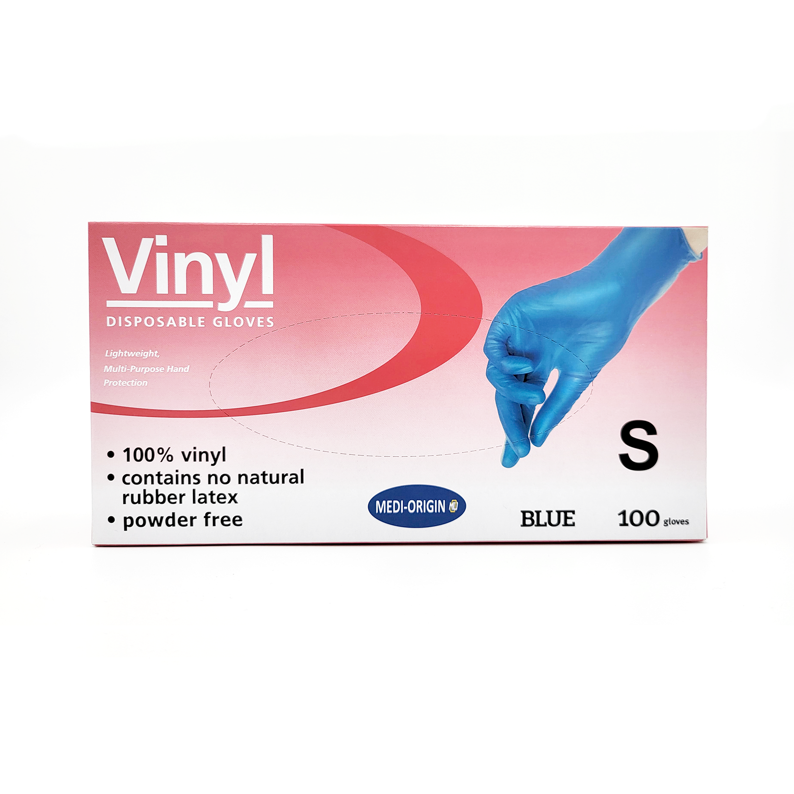 Disposable Vinyl Powder Free Blue Glove