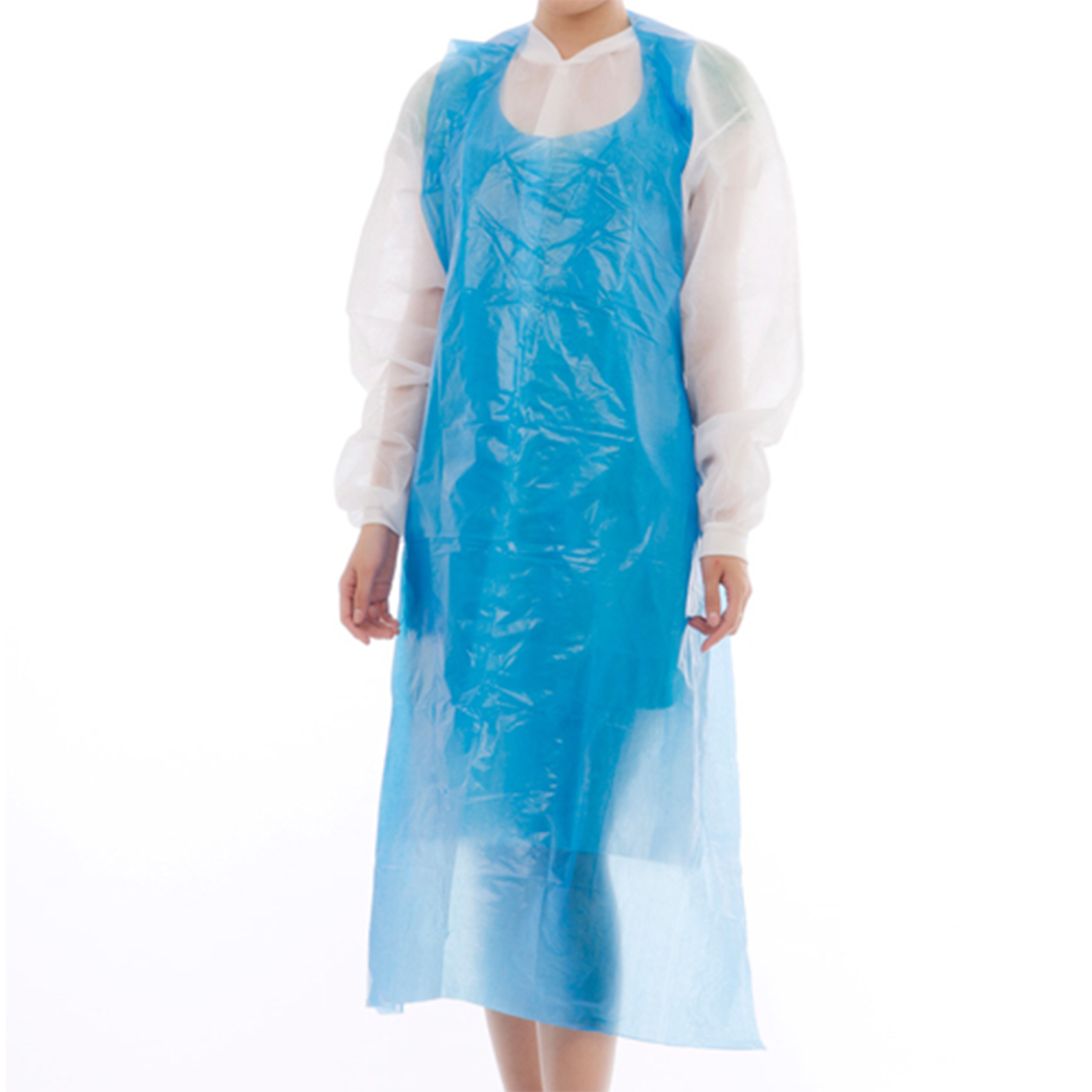 Disposable waterproof PE apron