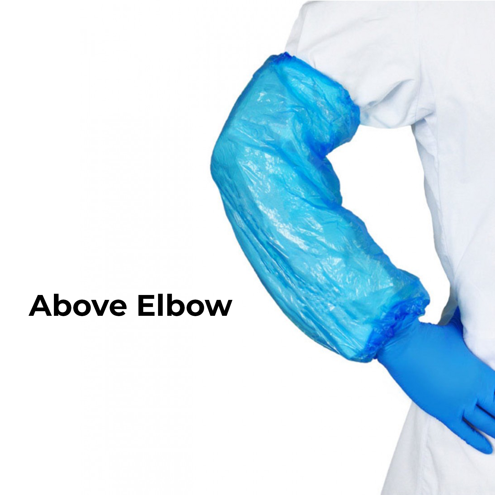 PE Sleeve Protectors, Blue, Ctn of 2000