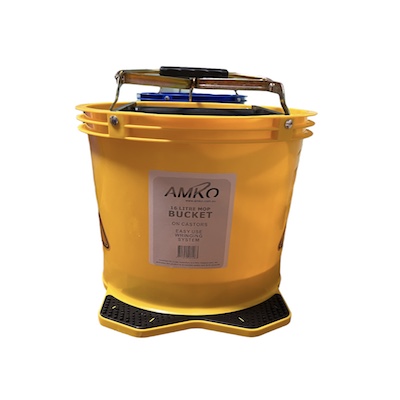 Yellow Mop Bucket